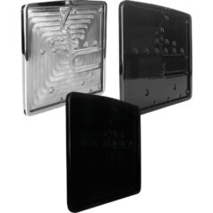 Inside License Plate Base Plate Japan Size 230x125mm Black Satin