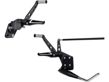 84-99 SoftailForward Control Kit for Softail V-Tech with side stand Black