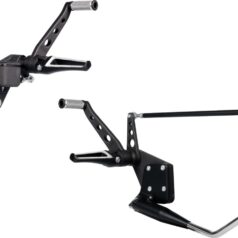 00-17 Softail, (except 16-17 FXSE)Forward Control Kit for Softail V-Tech with side stand Black