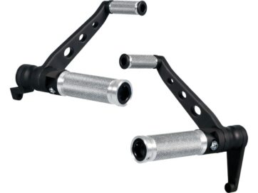04-13 Sportster, (except 08-10 XR1200, 10-13 XR1200X)Forward Control Kit for Sportster Base Alu Black