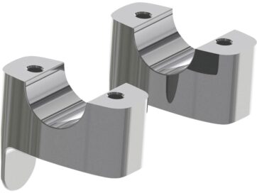 13-14 FXSBSE, 14-17 FXSB, 16-17 FXSEFlat -17 Riser for Breakout Models 17 mm displaced forward, Height 33 mm Chrome 1 1/4"
