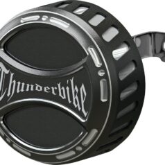 92-94 FX Model, 92-98 Dyna, 92-99 Softail, 92-98 TouringPowerfilter Torque Air Cleaner With Thunderbike logo Bi-Color