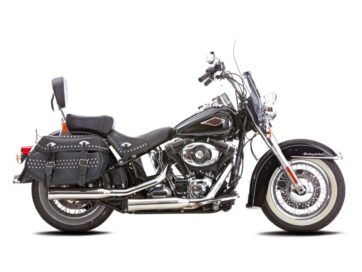 17 FXSB, 17 FLSTCDouble Groove Slip-On Mufflers Polished