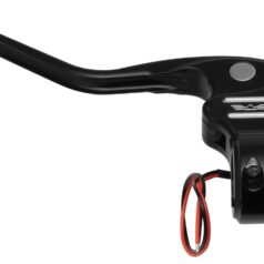 07-13 Sportster, 07-11 Dyna, 07-10 Softail, 07-13 Touring, 07-17 V-RodRR90 Clutch Perch Assembly Cable Clutch Lever Kit with Clutch Switch Black Contrast Metal