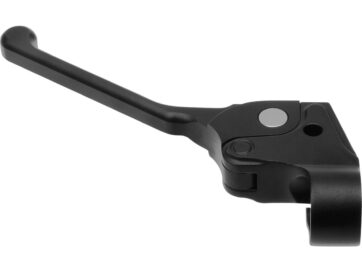 84-06 Sportster, 85-94 FX Model, 91-06 Dyna, 84-06 Softail, 86-06 TouringMini Clutch Perch Assembly Clutch Lever Kit Mini Black Satin