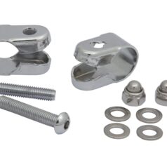 Handlebar Rack Clamps 7/8" Clamps Chrome