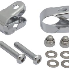 Handlebar Rack Clamps 1" Clamps Chrome