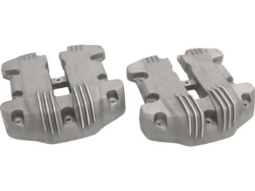 18-24 Softail, 17-24 Touring, 17-24 TrikeRibbed Rocker Box Cover Semi Polished