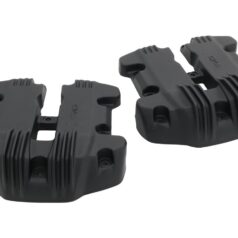 18-24 Softail, 17-24 Touring, 17-24 TrikeRibbed Rocker Box Cover Black