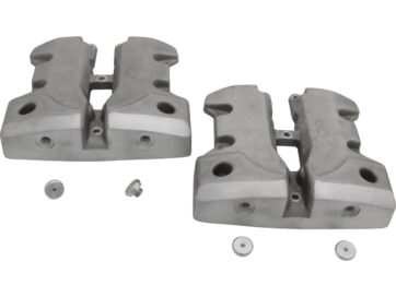 18-24 Softail, 17-24 Touring, 17-24 TrikeWTF Rocker Box Cover Shovel Style For Milwaukee Eight Semi Polished