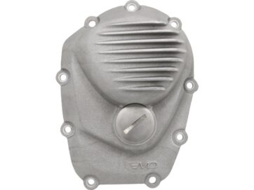 18-24 Softail, 17-24 Touring, (except 23-24 FLHXSE, 23-24 FLTRXSE, 24 FLHX, 24 FLTRX, 24 FLTRXSTSE), 17-24 TrikeRibbed Cam Cover Semi Polished