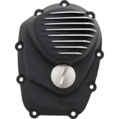 18-24 Softail, 17-24 Touring, (except 23-24 FLHXSE, 23-24 FLTRXSE, 24 FLHX, 24 FLTRX, 24 FLTRXSTSE), 17-24 TrikeRibbed Cam Cover Black Cut
