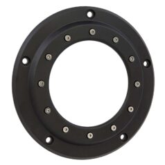 99-17 Dyna, 99-18 Softail, (except 18 FLSB), 99-15 Touring, (except 15 FLHTKL, 15 FLHTCUL), 09-15 TrikePorthole Derby Cover 5-hole Black Satin