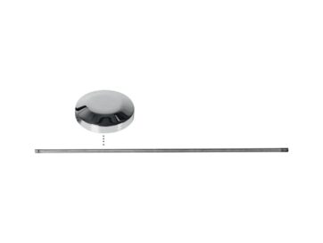 18-24 SoftailSwingarm Axle Cover Right Side Aluminium Polished