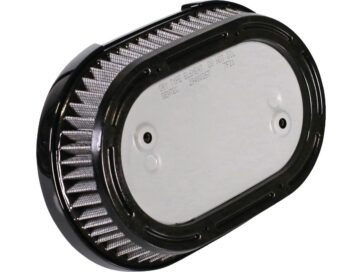 99-17 Dyna, (except 16-17 FXDLS), 00-15 Softail, (except 11 FLSTSE2, 12 FLSTSE3, 13-14 FXSBSE, 14-15 FLSTNSE), 99-07 TouringOval Airbox Air Cleaner Kit Black