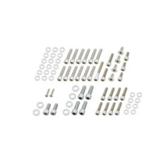 77-84 FL Shovel, 77-84 FX ShovelComplete Engine Screw Kit Screws for FL Shovel Side Covers, Inner Primary, Header Mount, Point Cover, Lifterbase Stainless Steel