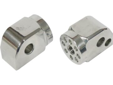18-19, 23-25 FXBR, 18-20 FXBRS 114, 18 FXBRS 114 ANX, 18-20, 25 FXBB, 18-24 FLSB, 18-20 FXLR, 20-25 FXLRS, 20-24 FXST, 21-24 FXBBS, 21 FXBRS, 22-25 FXLRSTPeg Clevis for MIZU Custom Design and Race Pegs Passenger Aluminium Polished