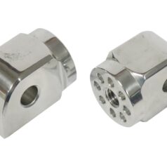18-19, 23-25 FXBR, 18-20 FXBRS 114, 18 FXBRS 114 ANX, 18-20, 25 FXBB, 18-24 FLSB, 18-20 FXLR, 20-25 FXLRS, 20-24 FXST, 21-24 FXBBS, 21 FXBRS, 22-25 FXLRSTPeg Clevis for MIZU Custom Design and Race Pegs Passenger Black