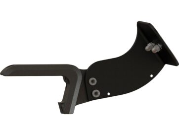 19-20 FXDRS 114Medium Side Mount License Plate Bracket Black Satin