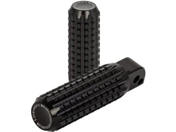 18-25 Softail, (except 19-20 FXDRS 114)AK4.7 Foot Pegs for Softail 18-up Passenger Black, Anodized