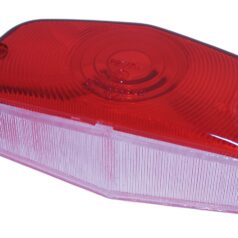 Taillight Lucas Style Replacement Glass Red