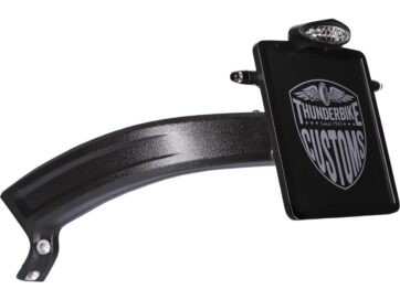 19-20 FXDRS 114Down and Inside License Plate Bracket for FXDR Flat Black