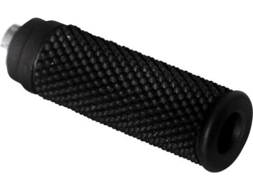 86-20 Sportster, 85-94 FX Model, 91-17 Dyna, 84-25 Softail, 85-25 Touring, 09-25 Trike, 66-84 FL Shovel, 71-84 FX Shovel, 65 PanheadShift Peg Black Rubber Design