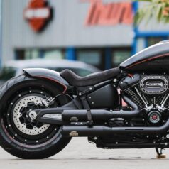19-20 FXDRS 114Fiber Glas Solo Seat Plate for Thunderbike Steel Fender For 260/18" Tire and OE Tank