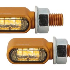 Little Bronx LED Turn Signal/Position Light Gold Tinted LED