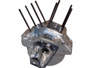 92-94 FX Model, 92-98 Dyna, 92-99 Softail, 92-98 TouringEvolution Standard 3.500" Bore Engine Case for 5-Piece Flywheel 92-99 Top Breather Natural