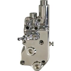 36-52 Flathead, 36-47 Knucklehead, 48-65 Panhead, 66-72 FL Shovel, 71-72 FX Shovel36-72 Big Twin Oil Pump Polished