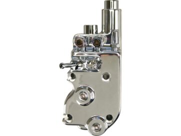 73-84 FX Shovel, 73-84 FL Shovel, 85-91 FX Model, 91 Dyna, 84-91 Softail, 85-91 Touring73-91 Big Twin Oil Pump Polished