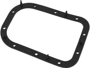 02-17 Softail, (except 02-06 FXSTDI, 03 FXSTDSE, 04 FXSTDSE II, 07 FXSTD, 08 FXCW, 08-11 FXCWC)Fuel Pump Door Seals Fuel Pump Door Gasket OEM 61381-02 Viton Each 1