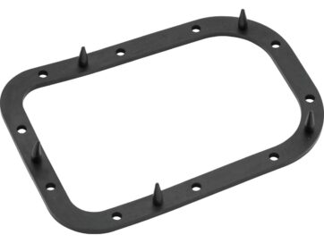 02-17 Softail, (except 02-06 FXSTDI, 03 FXSTDSE, 04 FXSTDSE II, 07 FXSTD, 08 FXCW, 08-11 FXCWC)Fuel Pump Door Seals Fuel Pump Door Gasket OEM 61381-02 Fiber Each 1