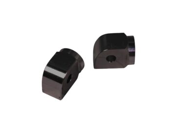 21-25 Pan America, 21-25 Sportster S RH1250SPeg Clevis for MIZU Custom Design and Race Pegs Passenger Black