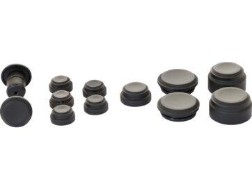 22-24 Nightster RH975, 23-24 Nightster Special RH975SSmooth Cover Kit for Nightster Without Ricks Logo Black Satin