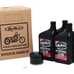 80-84 Sportster, 82-84 FL Shovel, 82-84 FX Shovel, 85-86 FX ModelHigh Performance 4 Qt SAE50 Engine Oil Change Kit Short Black Oil Filter