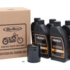 17-24 Touring, 17-24 Trike, 18-24 SoftailHigh Performance 5 Liter SAE20W50 Engine Oil Change Kit Black Oil Filter