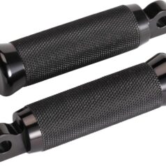 91-20 Sportster, (except 10-20 XL1200X, 11-20 XL1200C, 11-20 XL883L, 12-13, 15-16 XL1200V, 13 XL1200C ANV, 13-16 XL1200CA, 13-17 XL1200CB, 18 XL1200X ANX, 19-20 XL1200XS), 85-94 FX Model, 91-17 Dyna, (except 12, 14-16 FLD, 13 FLD103), 84-15 Softail, (except 08 FXCW, 08-11 FXCWC, 88-03, 07-12, 14-15 FLSTC, 90-00, 03-12, 14-15 FLSTF, 93-96, 05, 07-12, 14-15 FLSTN, 08-10 FLSTSB, 10-12, 14-15 FLSTFB, 11-12 FXS, 11 FLSTSE2, 12 FLSTSE3, 12, 14-15 FLS, 13 FXS 103, 13-14 FXSBSE, 13 FLS 103, 13 FLSTC 103, 13 FLSTC 103 ANV, 13 FLSTF 103, 13 FLSTFB 103, 13 FLSTN103, 14-17 FXSB, 14-15 FLSTNSE, 16-17 FXSE, 86-90 FLST, 97-03 FLSTS, 01-06 FLSTCI, 01-06 FLSTFI, 01-03 FLSTSI, 05 FLSTFSE, 05-06 FLSTNI, 05-06 FLSTSCI, 06 FLSTFSE2, 06 FLSTI, 07 FLSTSC), 02-17 V-RodKnurled OEM Male Mount Footpegs Black Anodized