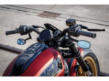 21-25 Sportster S RH1250S, 22-25 Nightster RH975, 23-25 Nightster Special RH975S1 1/8" Handlebar for Sportster S and Nightster Width: 740 mm Black Satin