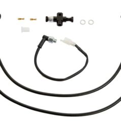 18-24 SoftailBrake Line Kit for Ricks Forward Controls for Softail M8 For Ricks OEM and + 2" Forward Controls Black