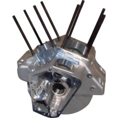 84-91 Softail, 85-91 Touring, 91 Dyna, 85-91 FX ModelEvolution Standard 3.500" Bore Engine Case for 5-Piece Flywheel 84-91 Bottom Breather Natural