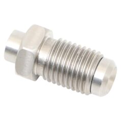 3/8" UNF, Vario Line Male Fitting Type 430, Straight Stainless Steel