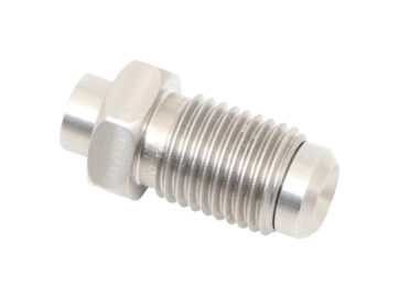 3/8" UNF, Vario Line Male Fitting Type 430, Straight Stainless Steel