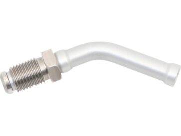 3/8" UNF, Vario Line Male Fitting Type 434, 45° Elbow Stainless Steel