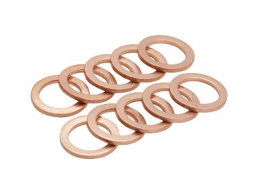 Copper Seal Washer 11mm Pack 10