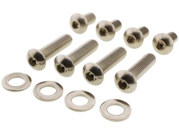 18-24 Softail, (except 19-20 FXDRS 114, 18-20 FLDE, 18-24 FLSB)Fender Strut Screw Kits Supplied are 8 screws and 8 washers Stainless Steel