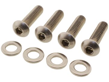 04-20 SportsterHandlebar Controls Clamping Screw Kit Stainless Steel