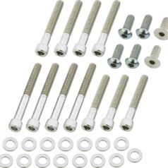 91-03 SportsterPrimary Cover Screw Kit For Sportster Stainless Steel