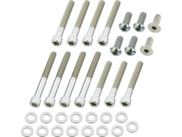 91-03 SportsterPrimary Cover Screw Kit For Sportster Stainless Steel